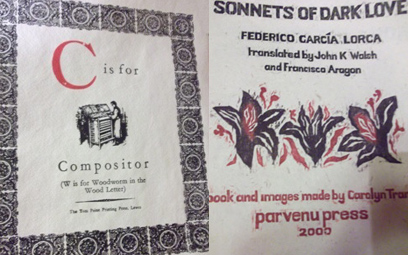 Prints by Peter Chasseaud and Carloyn Trant