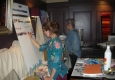 Jasmine and Annelies creating at the Jam Draw