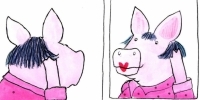 PIG IN WIG